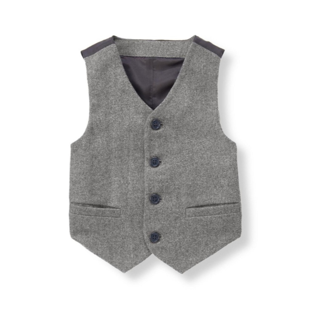 Janie and Jack Wool Blend Suit Vest